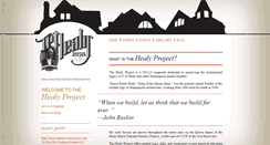 Desktop Screenshot of healyproject.org